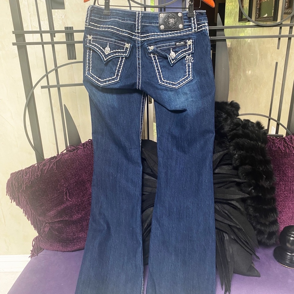 Women’s Miss Me Denim Jeans Signature Boot Size 29 J55014858V